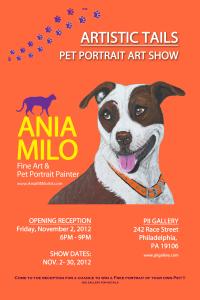 Artistic Tails - All Dog And Cat Art Show